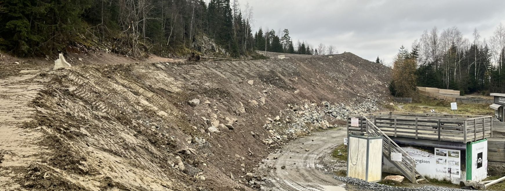 Kniplia alpintsenter - oppfylling for nye nedfarter