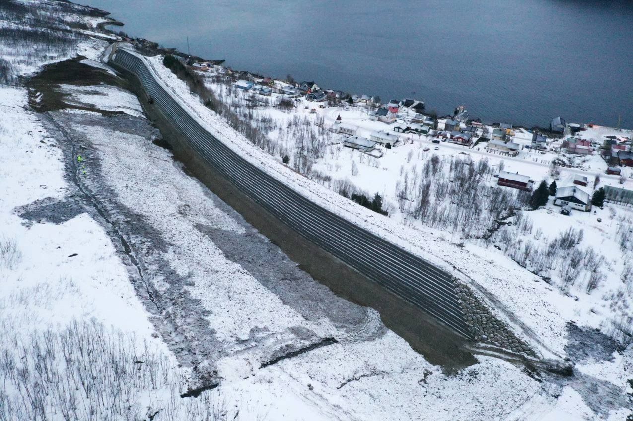 Skredsikring Fjordgård (Senja)