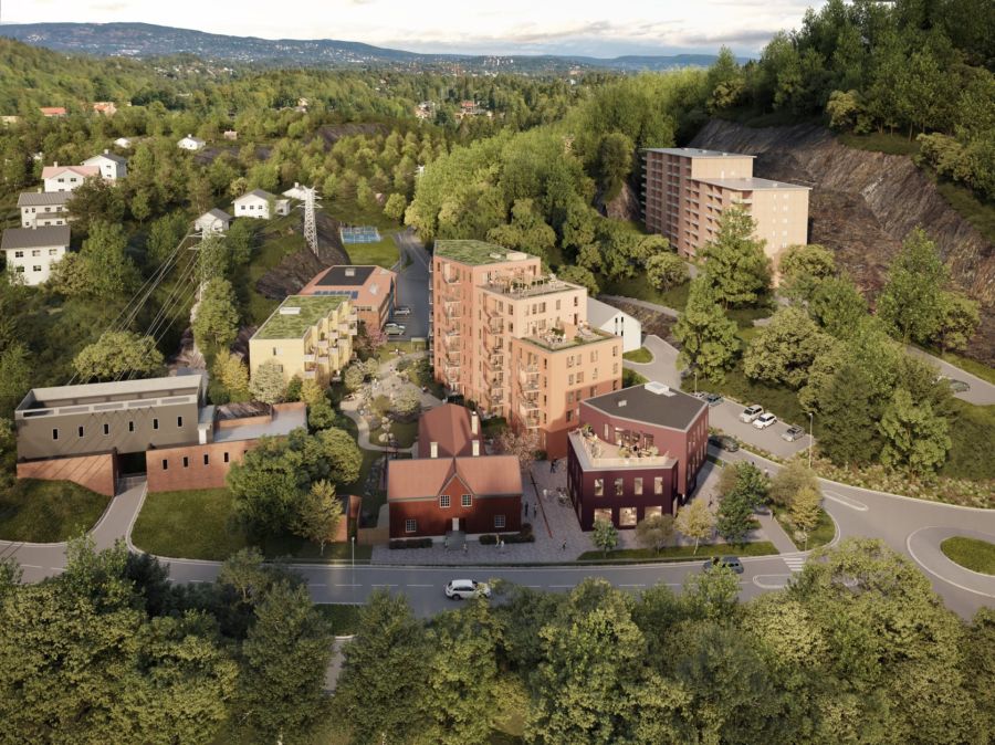 Løxatorget, Sandvika