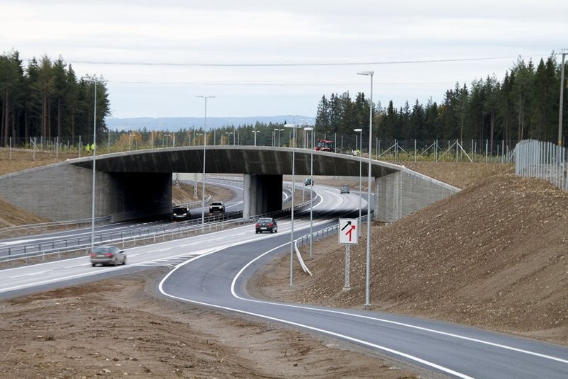 E6 Hovinmoen - Dal